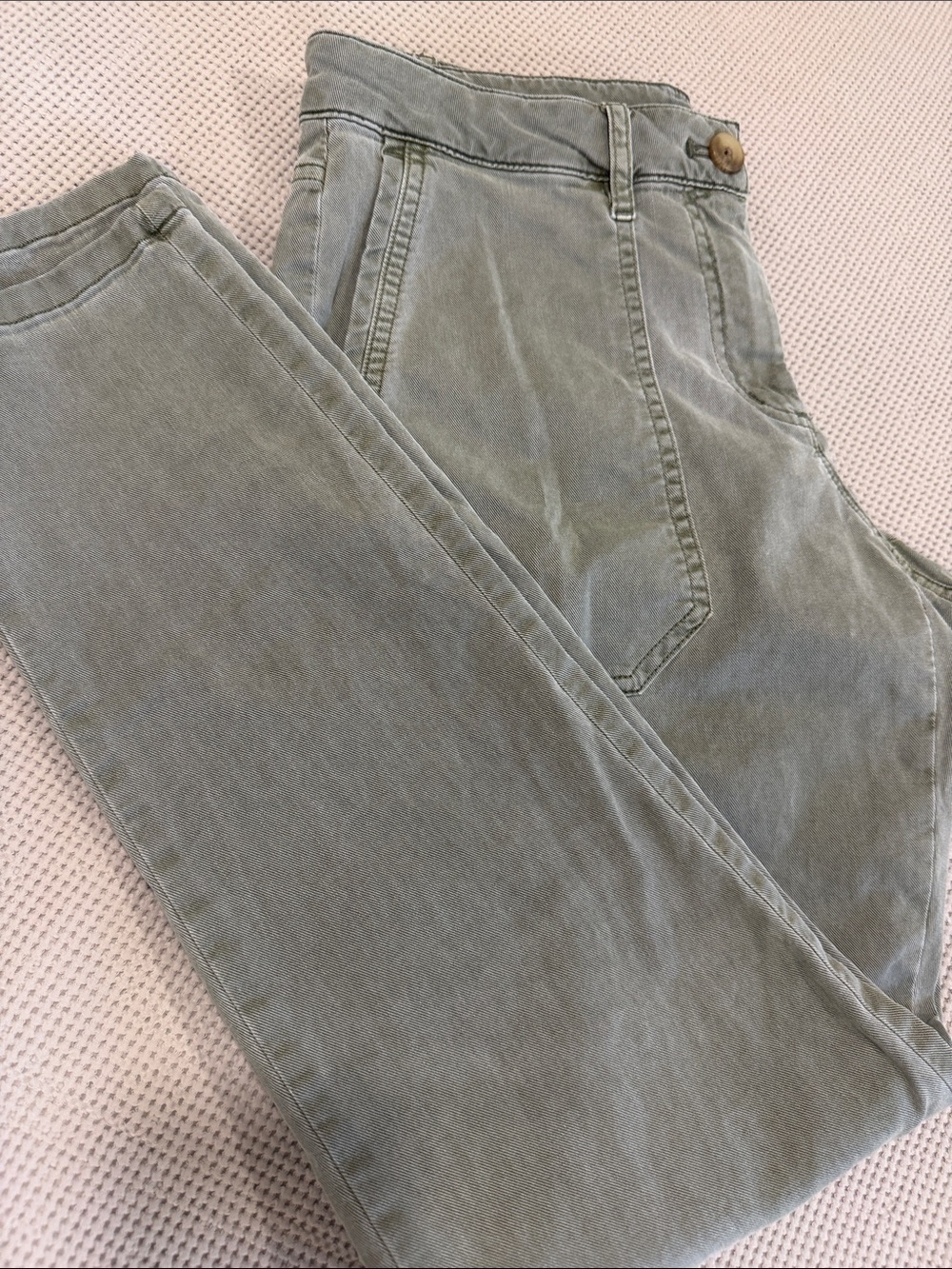 J. Jill Olive Green Skinny Utility Pants